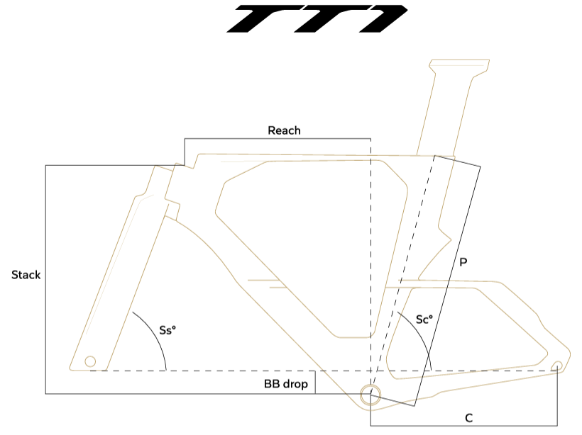 Геометрия Colnago TT1