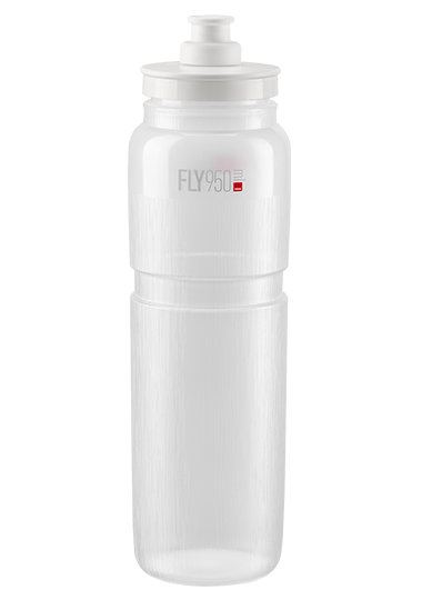 Фляга Elite Fly Tex / 950мл / Прозрачный Белый