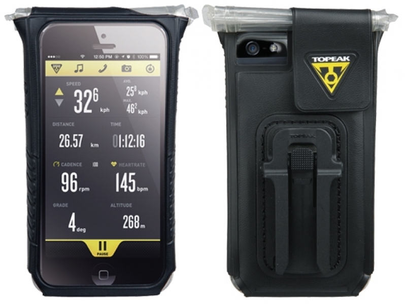 Чехол для смартфона TOPEAK водонепроницаемый, чёрный, для iPhone 5/5S/SE