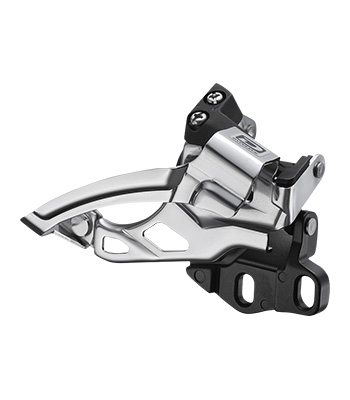 Переключатель передний Shimano Deore FD-M615-E2 Front Derailleur / Top Swing / Крепление E-Type без 
