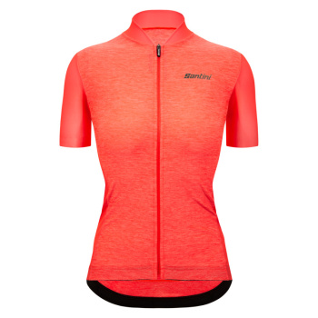 Веломайка женская Santini Colore Puro Women's SS Cycling Jersey / Оранжевый
