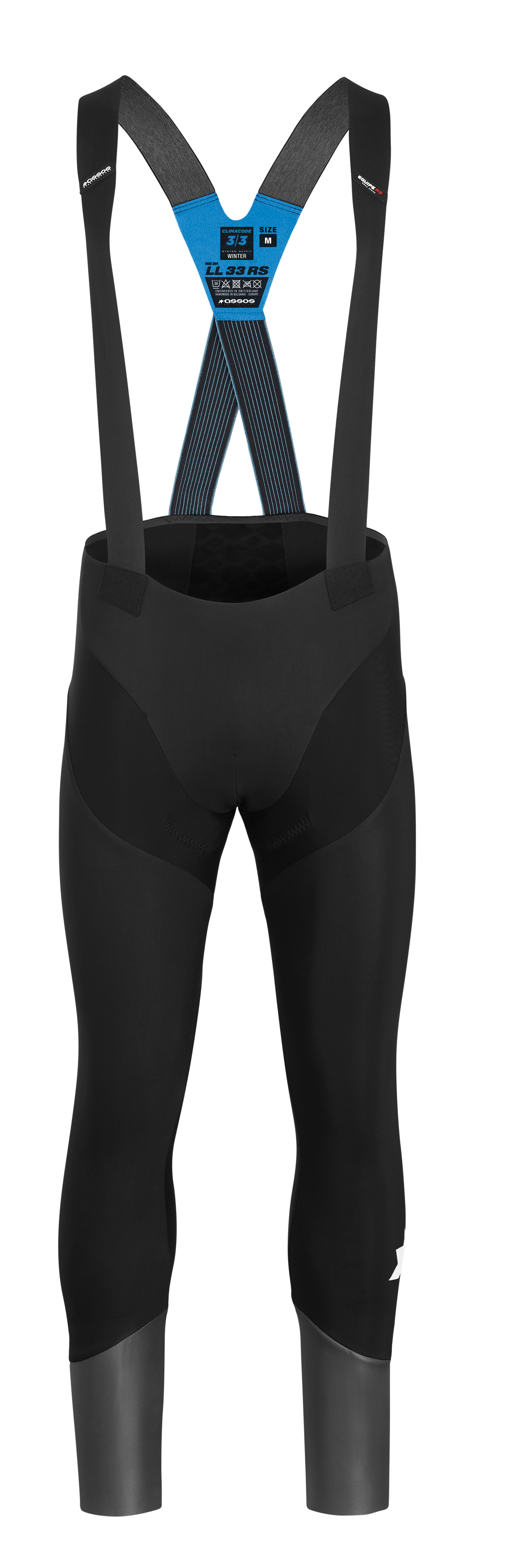 Велоштаны мужские Assos Equipe RS Winter Bib Tights S9 / Черный