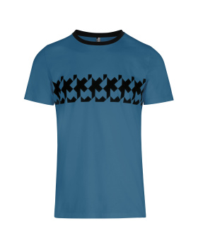Футболка мужская Assos Signature Summer T-Shirt - RS Griffe / Голубой