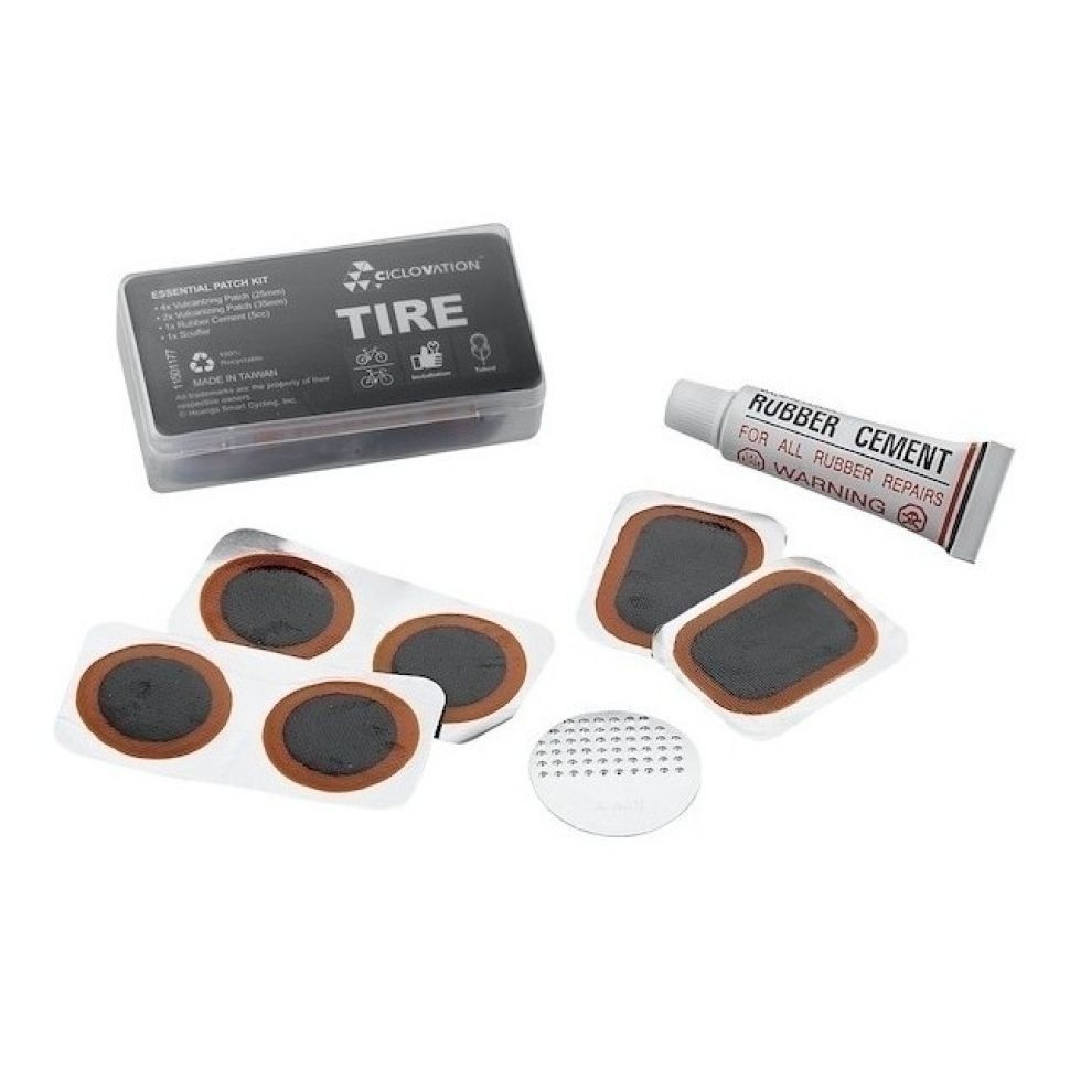 Ремкомплект для камер Ciclovation Essential Patch Kit Black