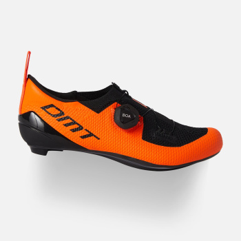Велотуфли для триатлона DMT KT1 Shoes / Оранжевый-Черный