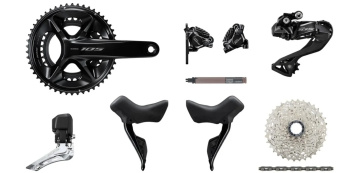 Группа оборудования Shimano 105 R7100 Disc Di2 2x12sp, 11-32, 52/36, 172,5 мм