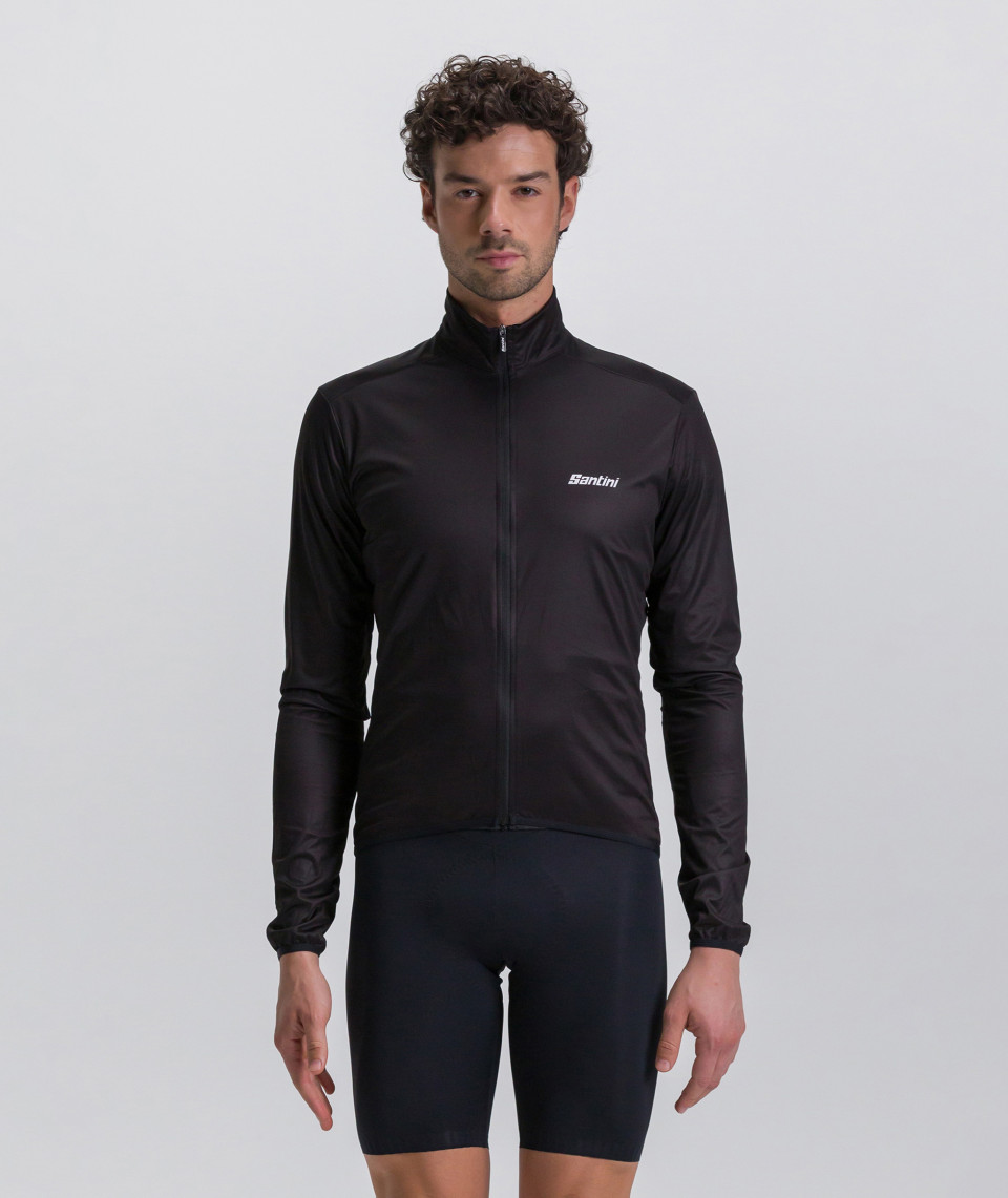 Ветровка Santini Nebula Wind Jacket / Черный