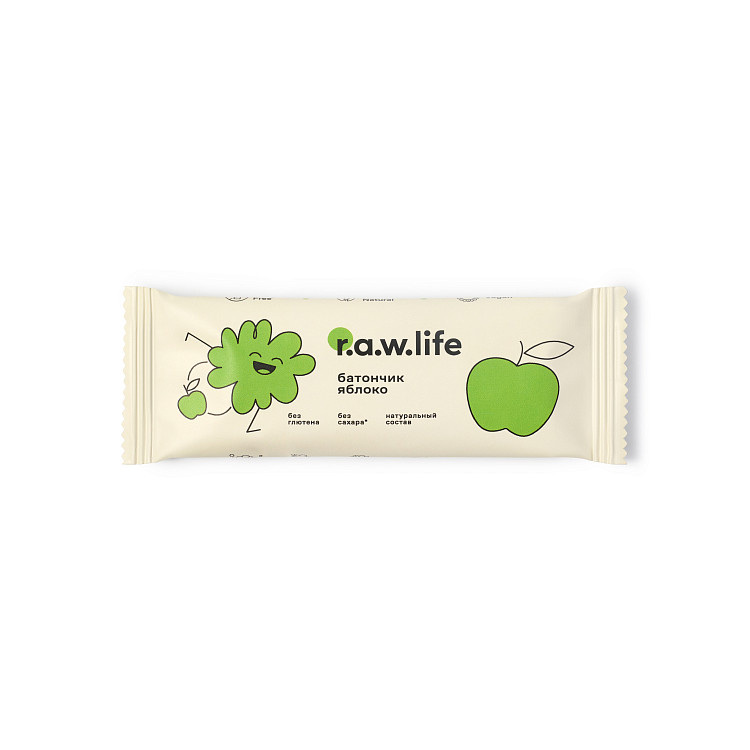 Батончик фруктово-злаковый R.A.W. LIFE Kids / Яблоко