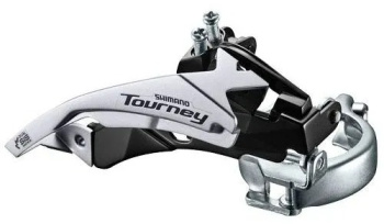 Переключатель передний Shimano Tourney FD-TY500 Front Derailleur / 66-69° / Top Swing / Двусторонняя