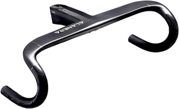 Руль шоссейный DEDA Elementi ALANERA RHM DCR Aero Handlebar UD Carbon / Черный-Глянец