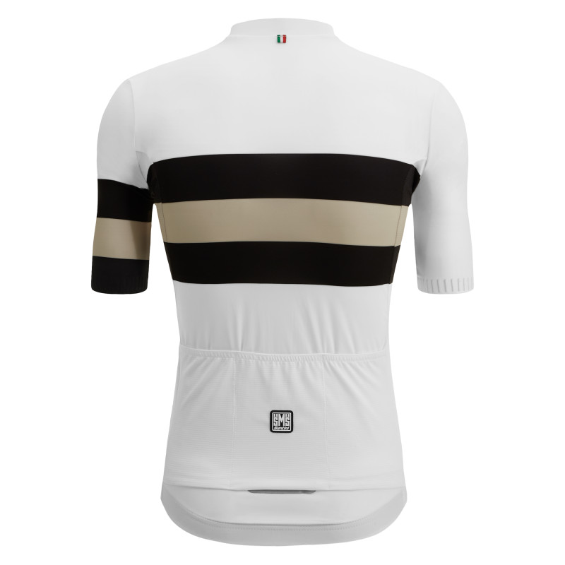 Веломайка Santini Eco Sleek Bengal SS Cycling Jersey / Белый