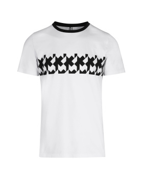 Футболка мужская Assos Signature Summer T-Shirt - RS Griffe / Белый