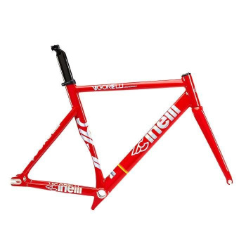 Рама трековая Cinelli Vigorelli Shark 2021 / Красный