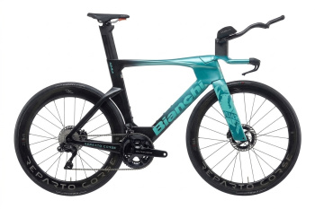 Bianchi Aquila RC TRI Dura-Ace Di2 PM ZY / Глянцевый Целесте-Черный