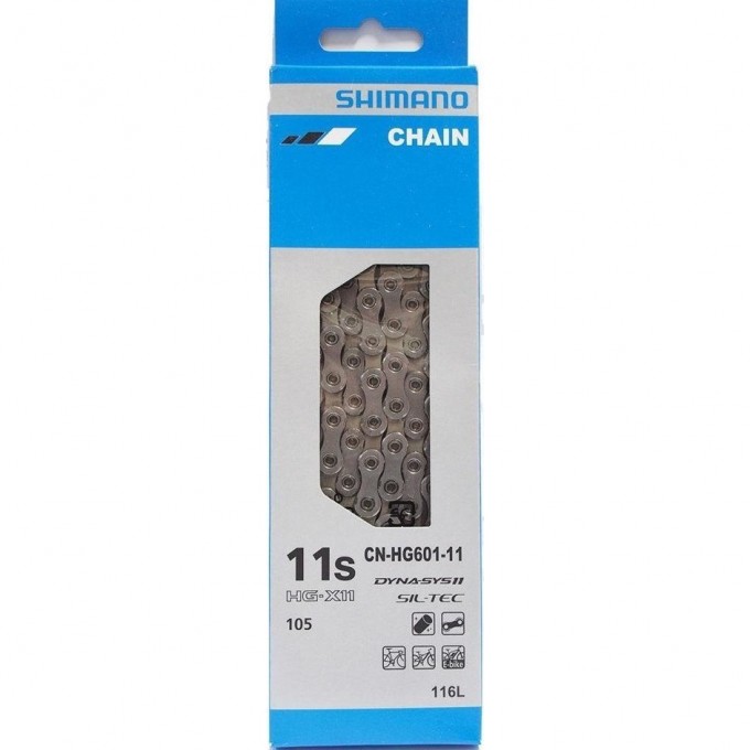 Цепь Shimano 105 CN-HG601-11 Chain / Замок SM-CN900 в комплекте