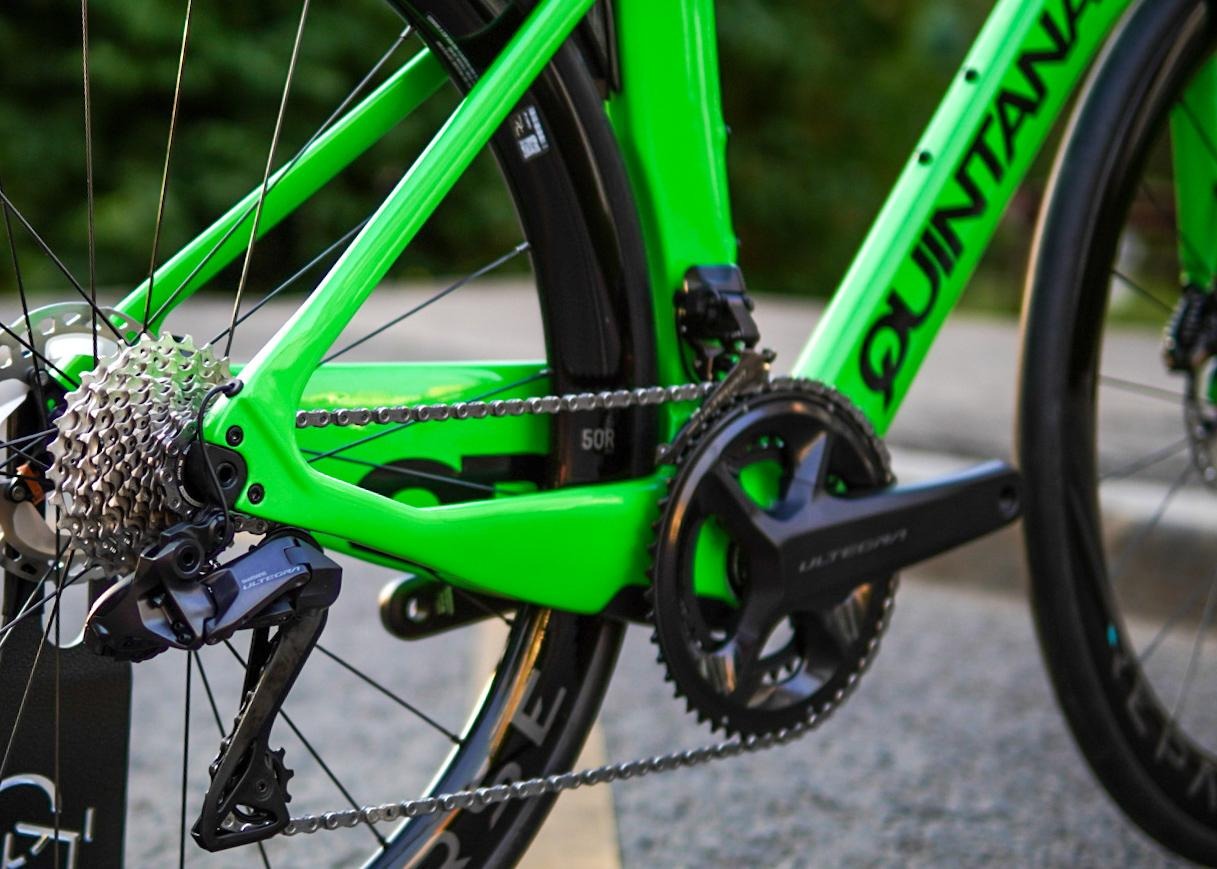 Quintana Roo PRSix2 Disc Ultegra 8150 Di2 VS40 / Зелёный