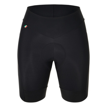 Велошорты женские без лямок Santini Omnia Foam Bio Pad Women's Cycling Shorts / Черный