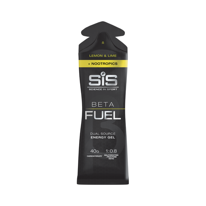 Гель энергетический SiS BETA FUEL + NOOTROPICS, вкус Лимон&Лайм, 60 мл.