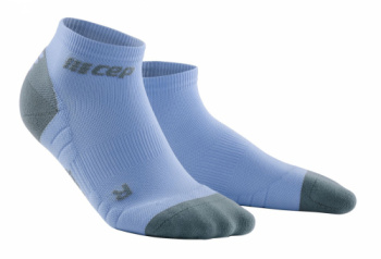 Женские спортивные компрессионные носки CEP Low Cut Socks 3.0 / Небесный