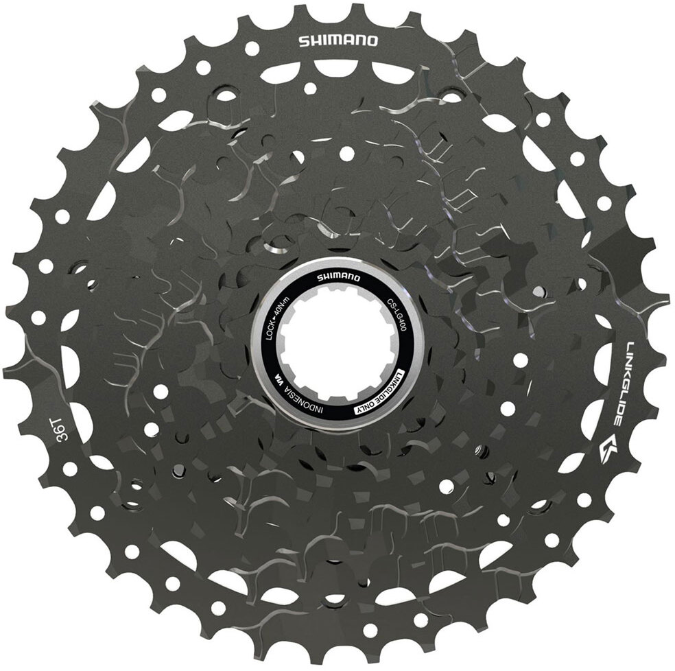 Кассета Shimano Cues CS-LG400 Cassette - LinkGlide / 9-speed