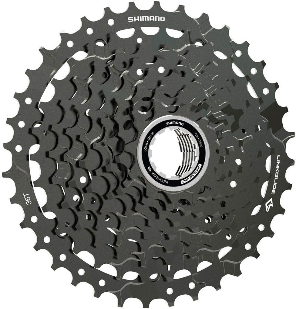 Кассета Shimano Cues CS-LG400 Cassette - LinkGlide / 9-speed