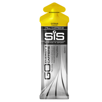 Гель изотонический углеводный SiS GO Energy+ с кофеином 75 мг., вкус Цитрус, 60 мл.