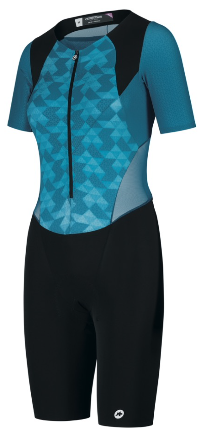 Трисьют женский Assos Triator Women SS Speedsuit / Голубой