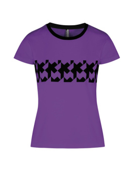 Футболка женская Assos Signature Summer T-Shirt - RS Griffe / Фиолетовый
