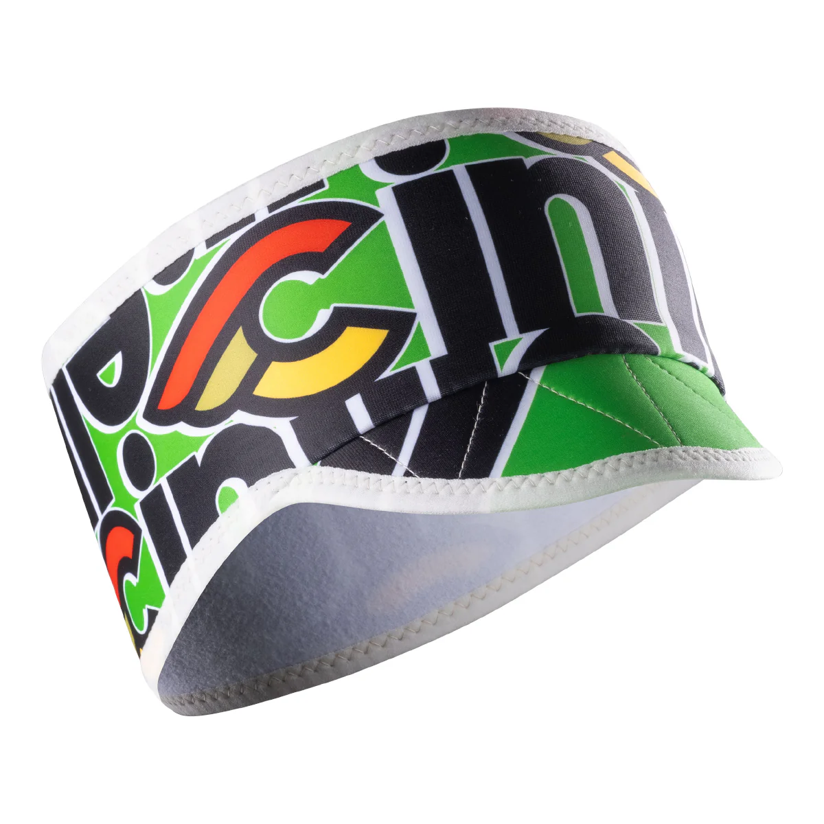 Повязка на голову с козырьком Cinelli Tempo Headband / Зеленый