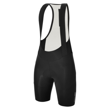 Велошорты женские Santini Plush Women's Bib-Shorts / Черный