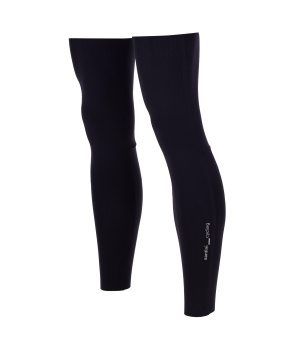 Чулки-утеплители для ног демисезонные Santini Unico 2.0 Leg Warmers / Черный