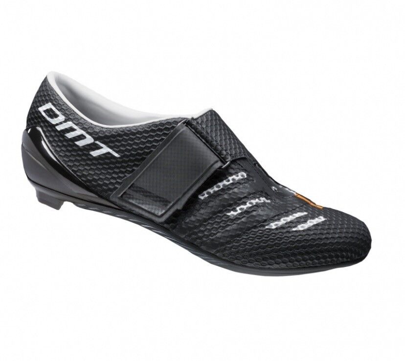 Велотуфли для триатлона DMT DT1 Shoes 2018 / Черный-Белый