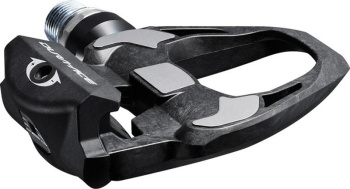 Педали контактные шоссейные Shimano Dura-Ace Pedal PD-R9100 / SPD-SL / Шипы SM-SH12
