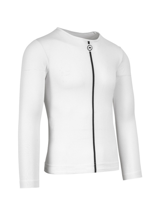 Термомайка с длинным рукавом Assos Assosoires Summer LS Skin Layer / Белый