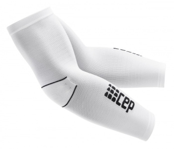 Спортивные компрессионные рукава CEP Arm Sleeves / Белый