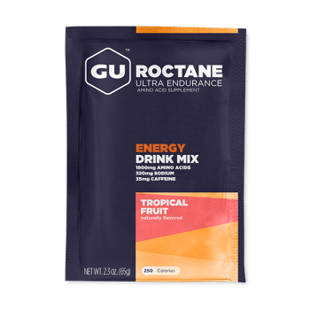 Напиток с аминокислотами GU Roctane, вкус Тропические фрукты 65гр