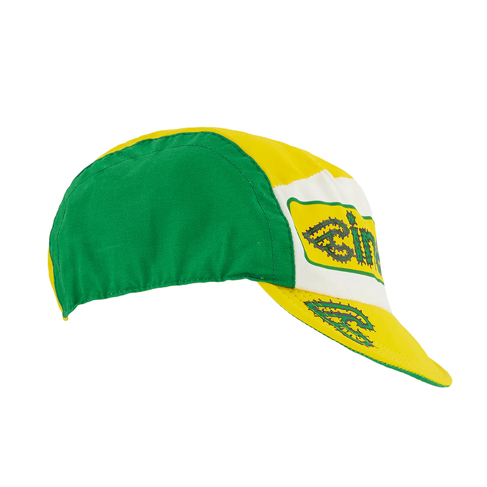 Велокепка Cinelli Cap Cactus Yellow And White