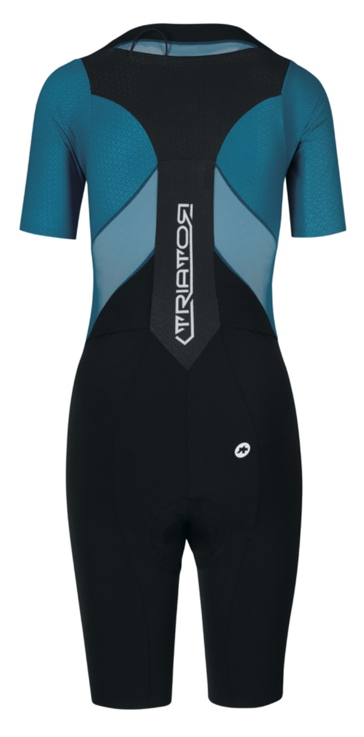 Трисьют женский Assos Triator Women SS Speedsuit / Голубой