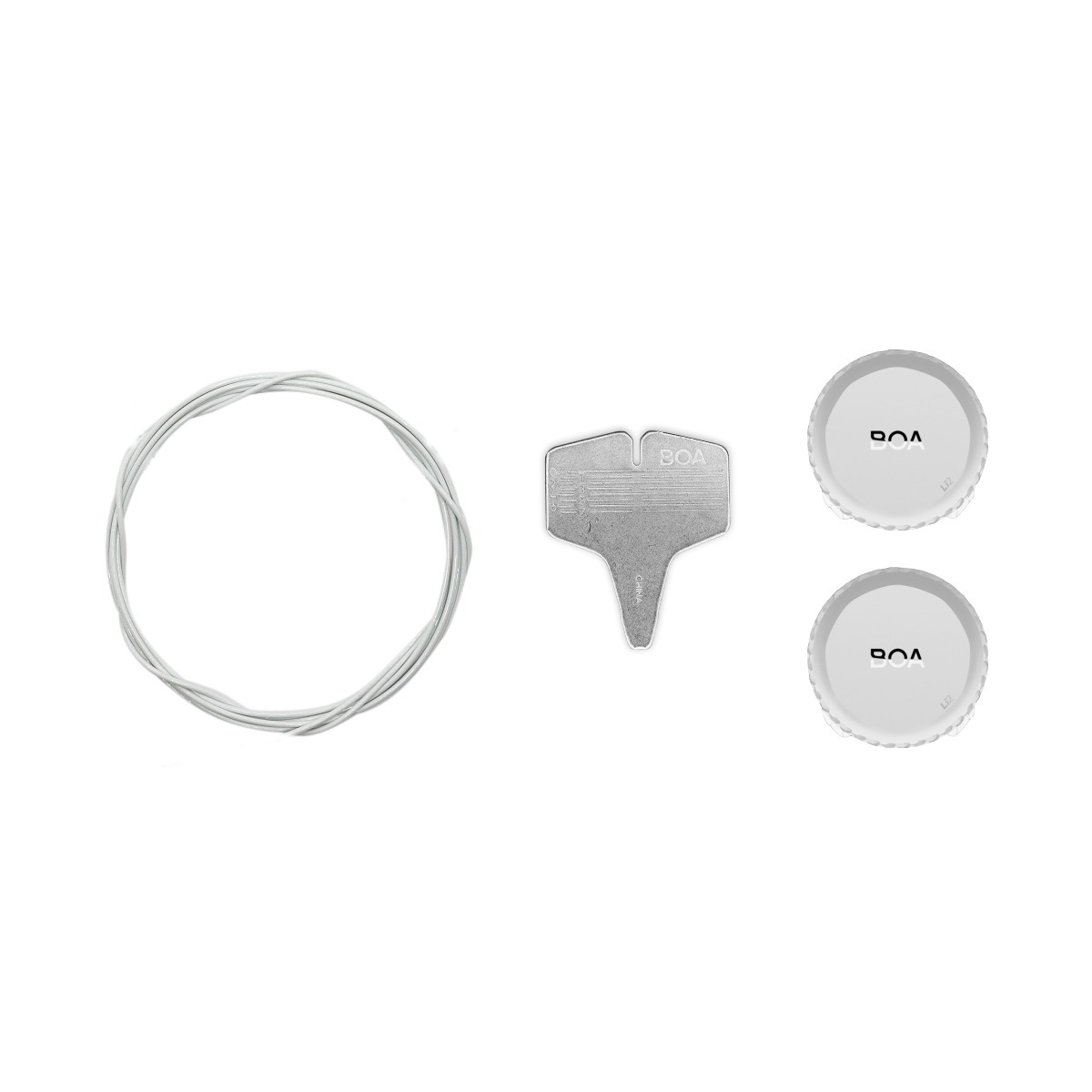 Застежки BOA Li2 Dial D Kit / Серебристый