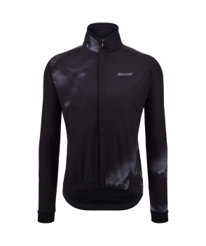 Ветровка Santini Pure Dye Wind Jacket / Черный