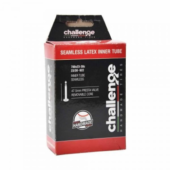 Велокамера Challenge Latex 28 FV Presta 48мм 700x23/30c