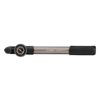 Ручной велонасос COX Peak Gauge HV/HP Mini с манометром / Серый