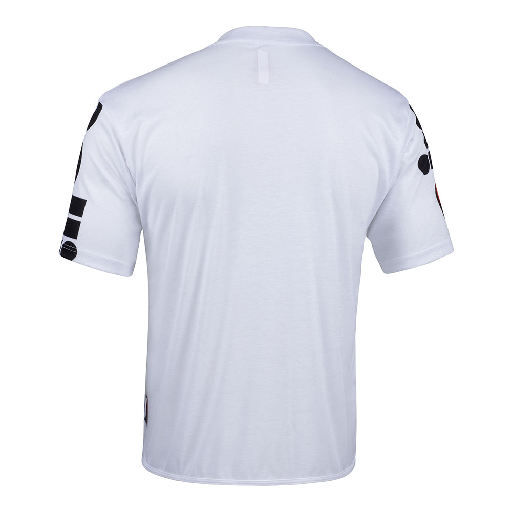 Гравийная/МТБ футболка джерси Cinelli Gravel Tech Tee SS / Белый-Черный