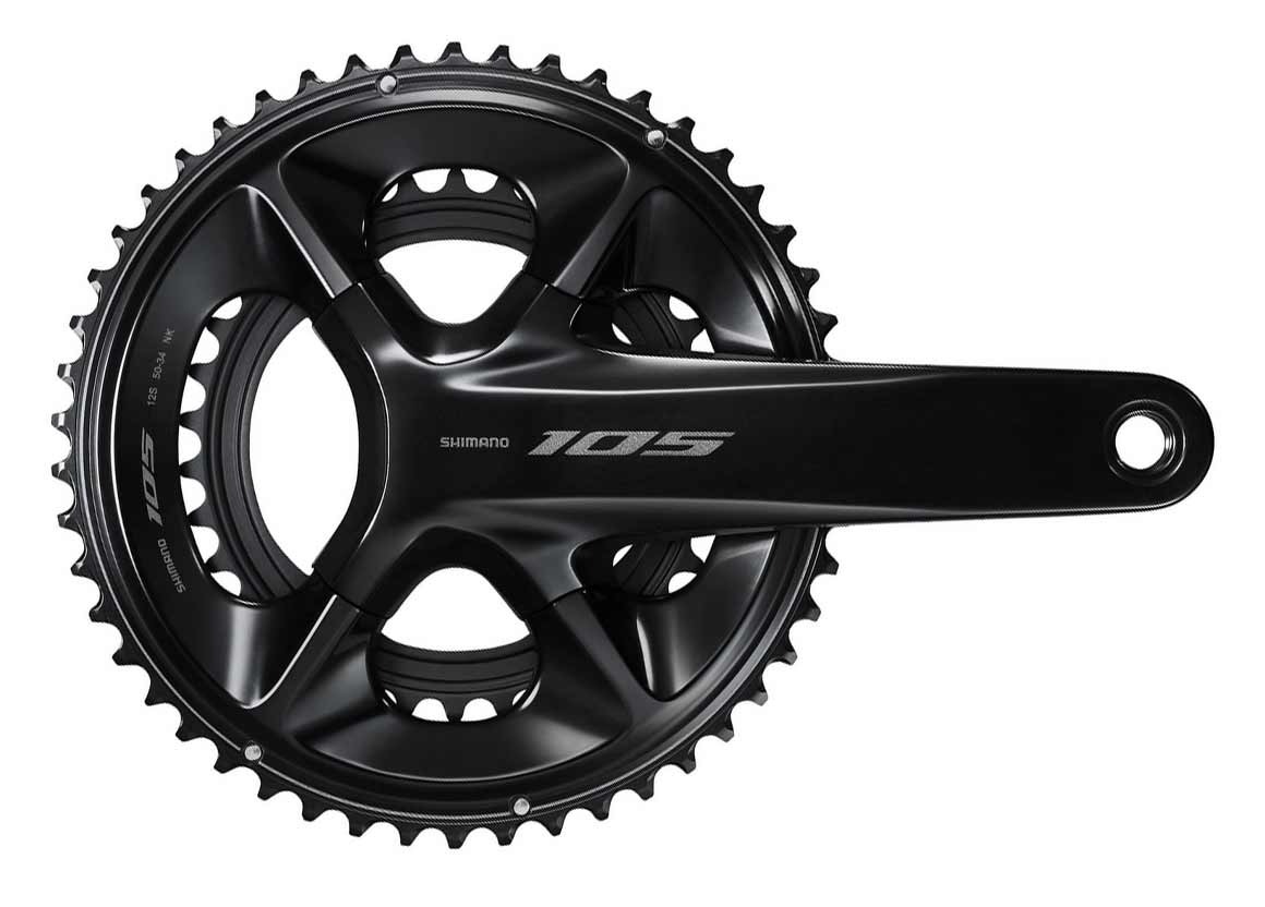 Купить Система шатунов Shimano 105 FC-R7100 Road Crankset / 50/34T /  Hollowtech II / 2x12-Speed (OEM) по выгодной цене 21 380 ₽.  Профессиональная консультация и доставка по всей РФ и самовывоз в Москве и  Самаре.