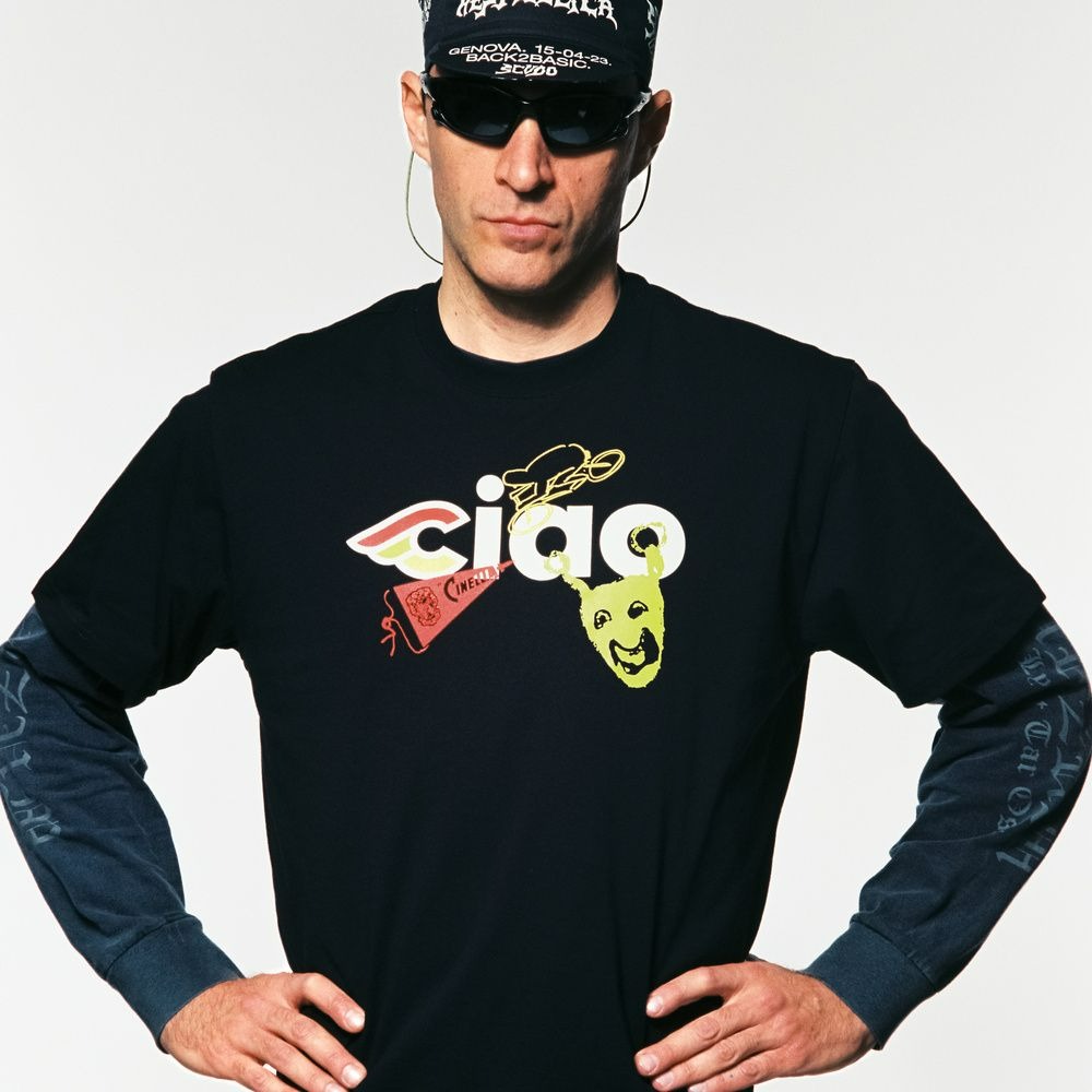 Футболка Cinelli T-Shirt Ciao Icons / Черный