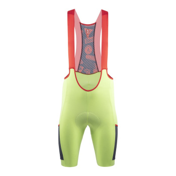 Гравийные/МТБ велошорты с карго карманами Cinelli Gravel Bib Short / Желтый-Оранжевый