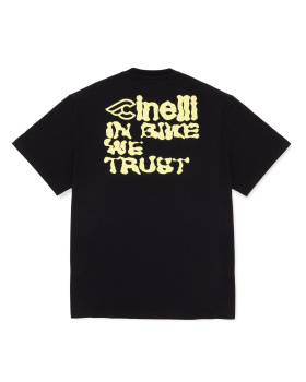 Футболка Cinelli T-Shirt In-Bike-We-Trust / Черный