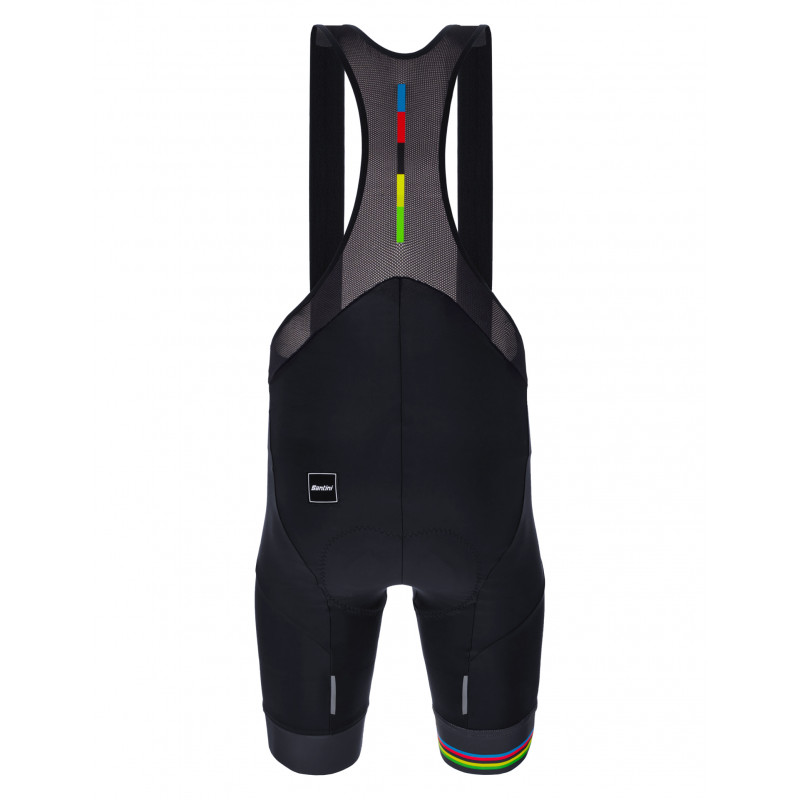 Велошорты Santini UCI Official World Champion Bib-Shorts / Черный