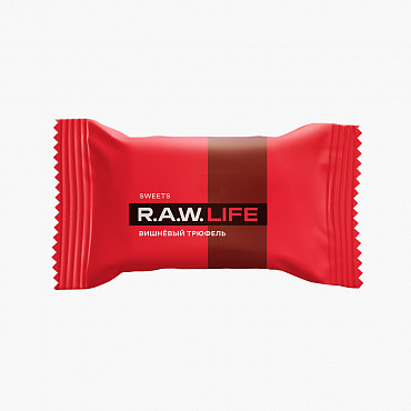 Конфета R.A.W. LIFE Sweets / Вишневый трюфель