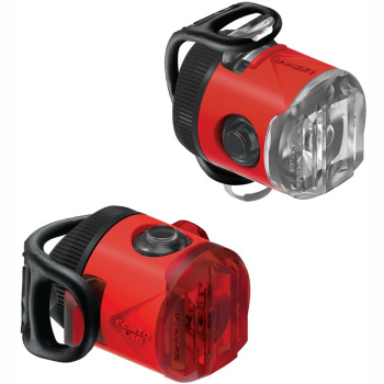 Фонари комплект LEZYNE LED Femto USB pair / Красный